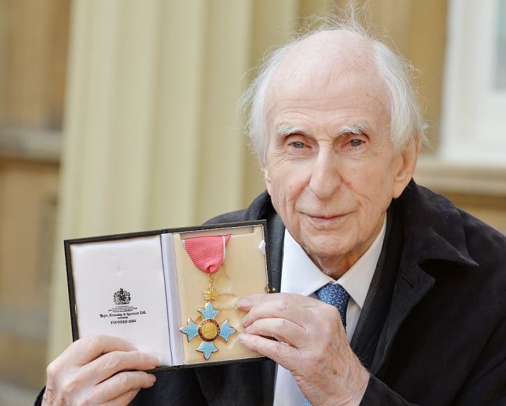 British author Michael Bond, who wrote the Paddington Bear series of books