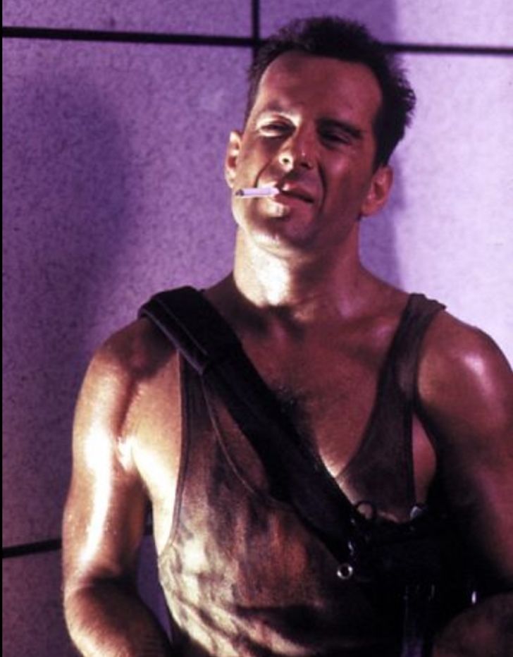 Bruce Willis stars as John McClane in 'Die Hard.'