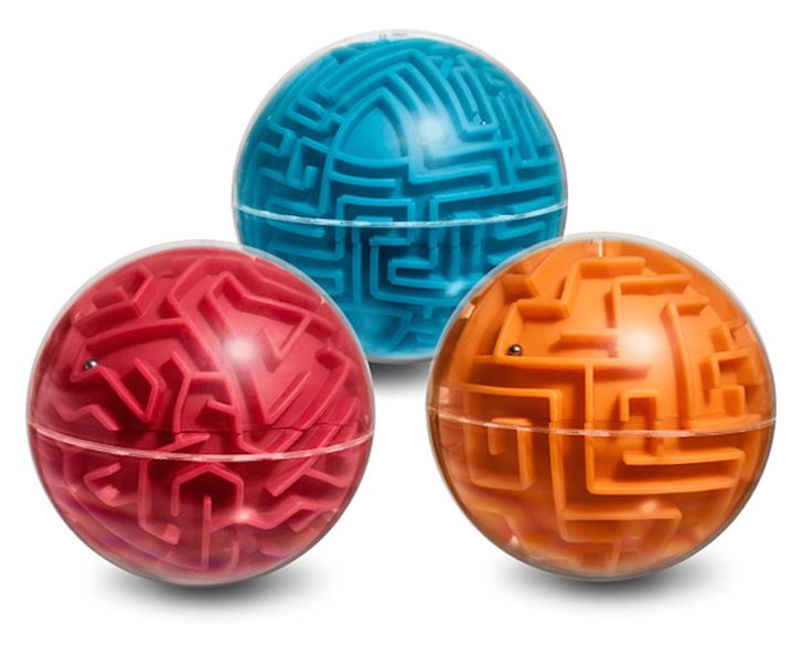 Spherical puzzle games.