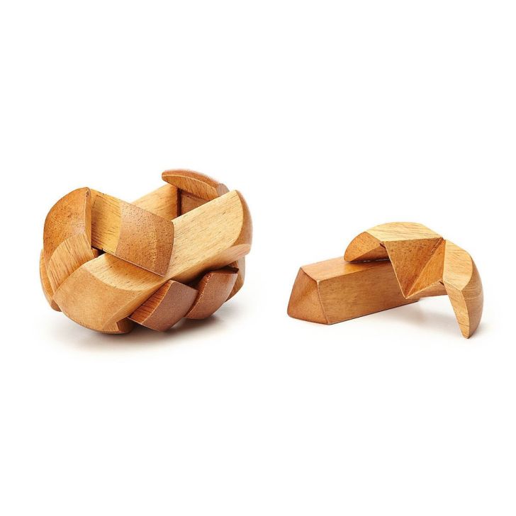 Wooden 3D puzzle.