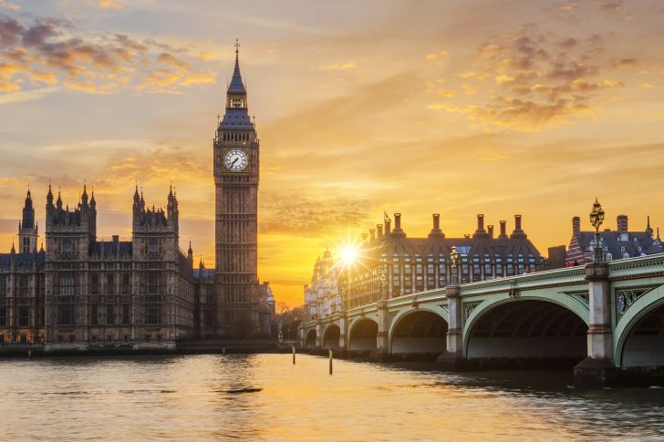 A photo of London