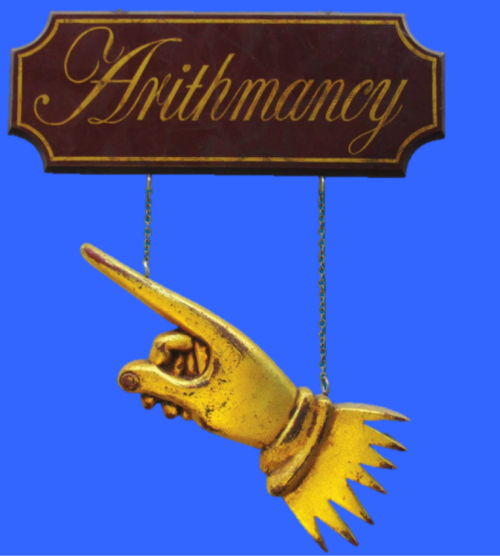Prop sign from Harry Potter film.