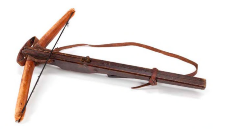 Crossbow prop from Harry Potter movie.