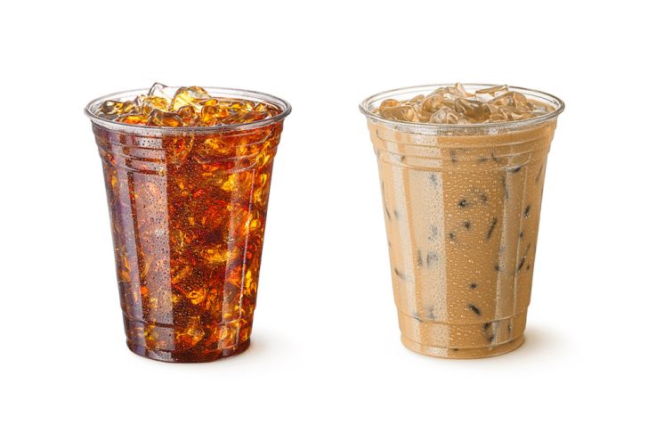 Photo of iced coffees