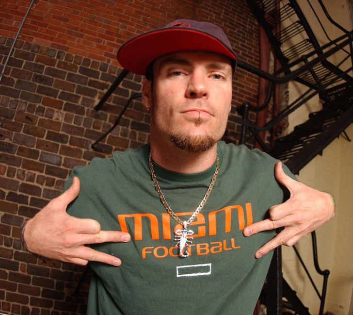 Vanilla Ice in a Miami Football T