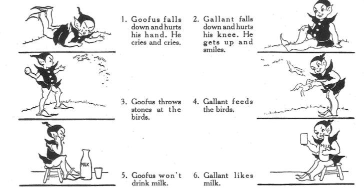 Goofus and Gallant