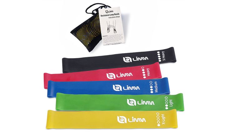 A set of exercise resistance bands