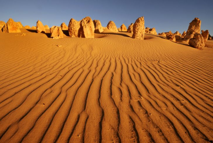 Pinnacles desert in Australia