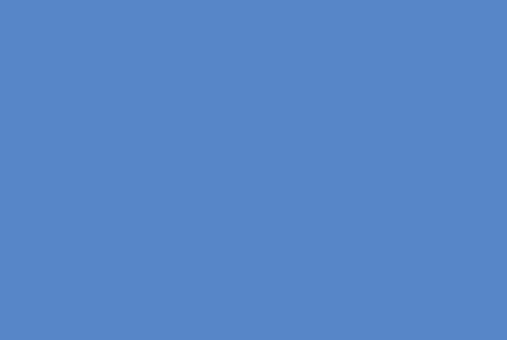A square of blue