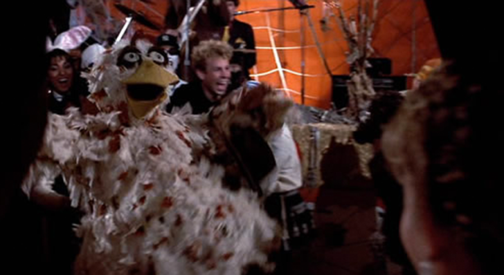 A scene from 'The Karate Kid' (1984).