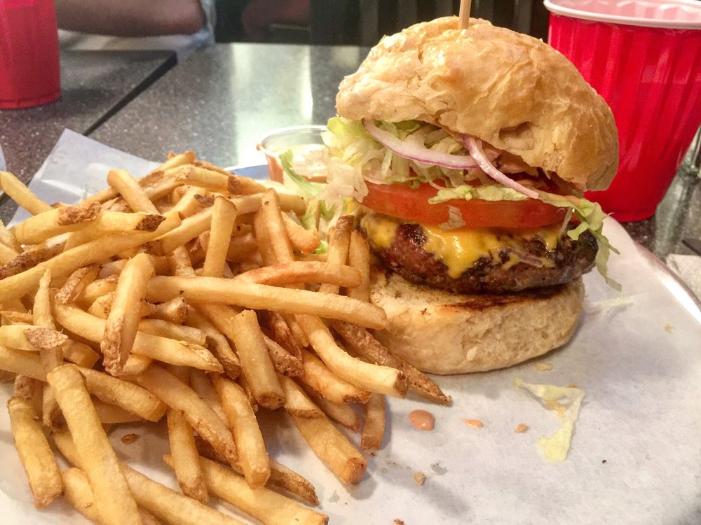 burger at Melt