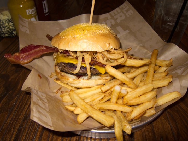 burger at BRGR